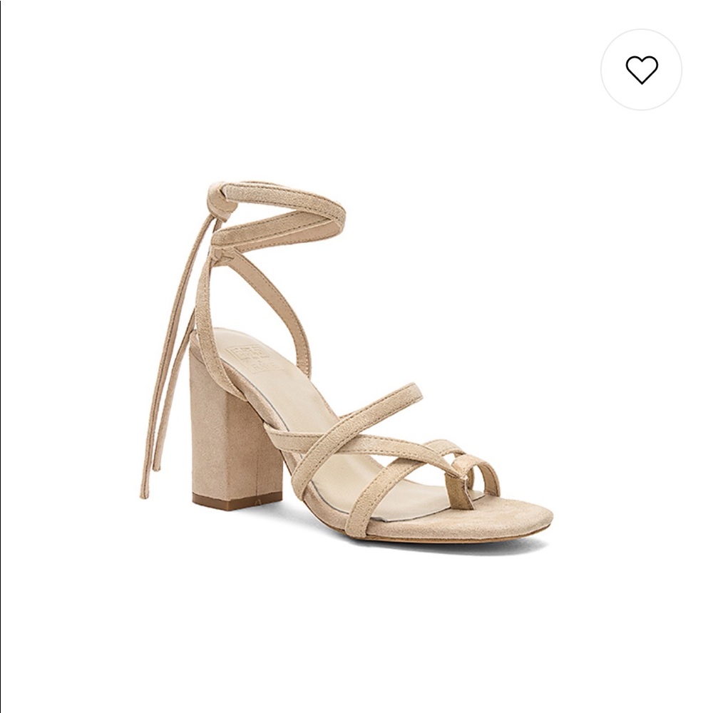 Raye X STONE_COLD_FOX Sangria Heel in Tan
